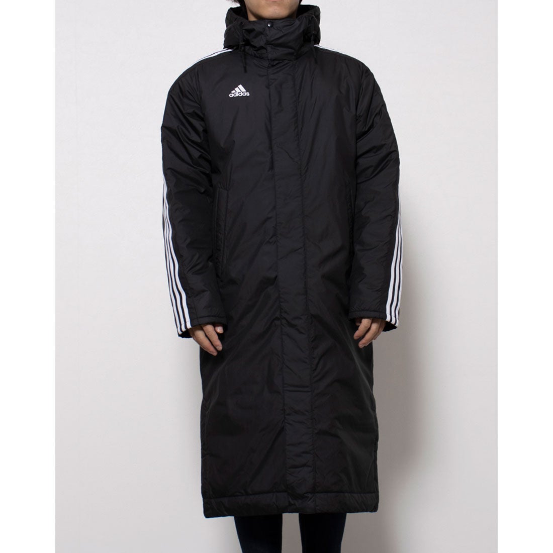 アディダス adidas メンズ ベンチコート M MH 3S ロングボアコート