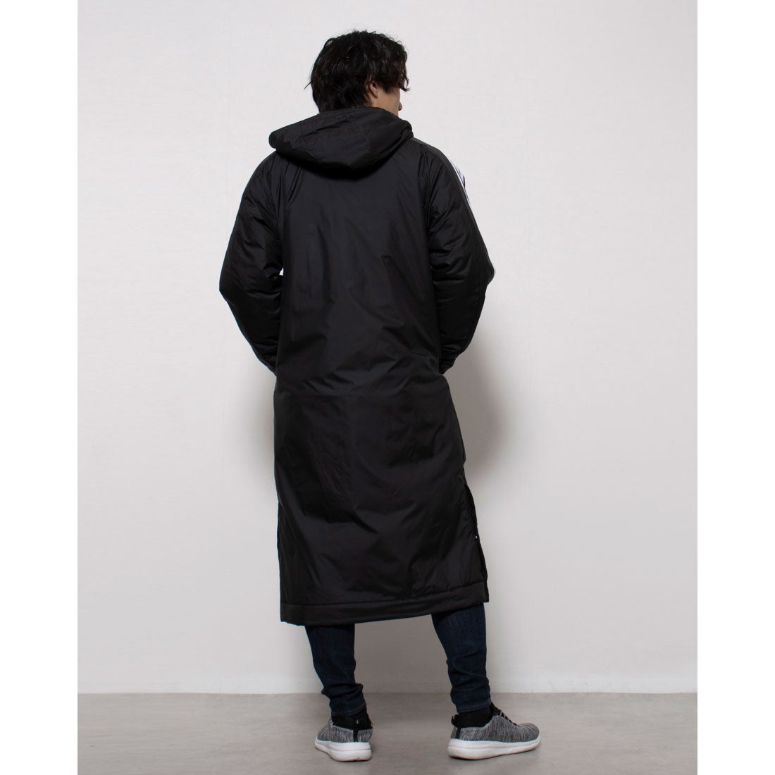 アディダス adidas メンズ ベンチコート M MH 3S ロングボアコート