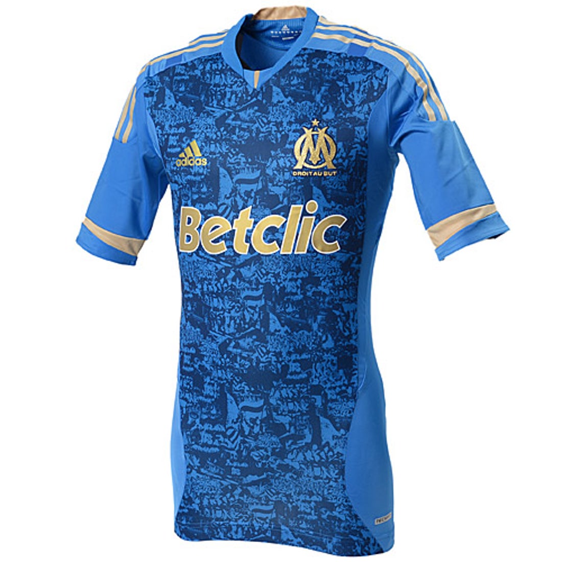 adidas オリンピックマルセイユ 11/12 ユニフォーム アウェイ 半袖