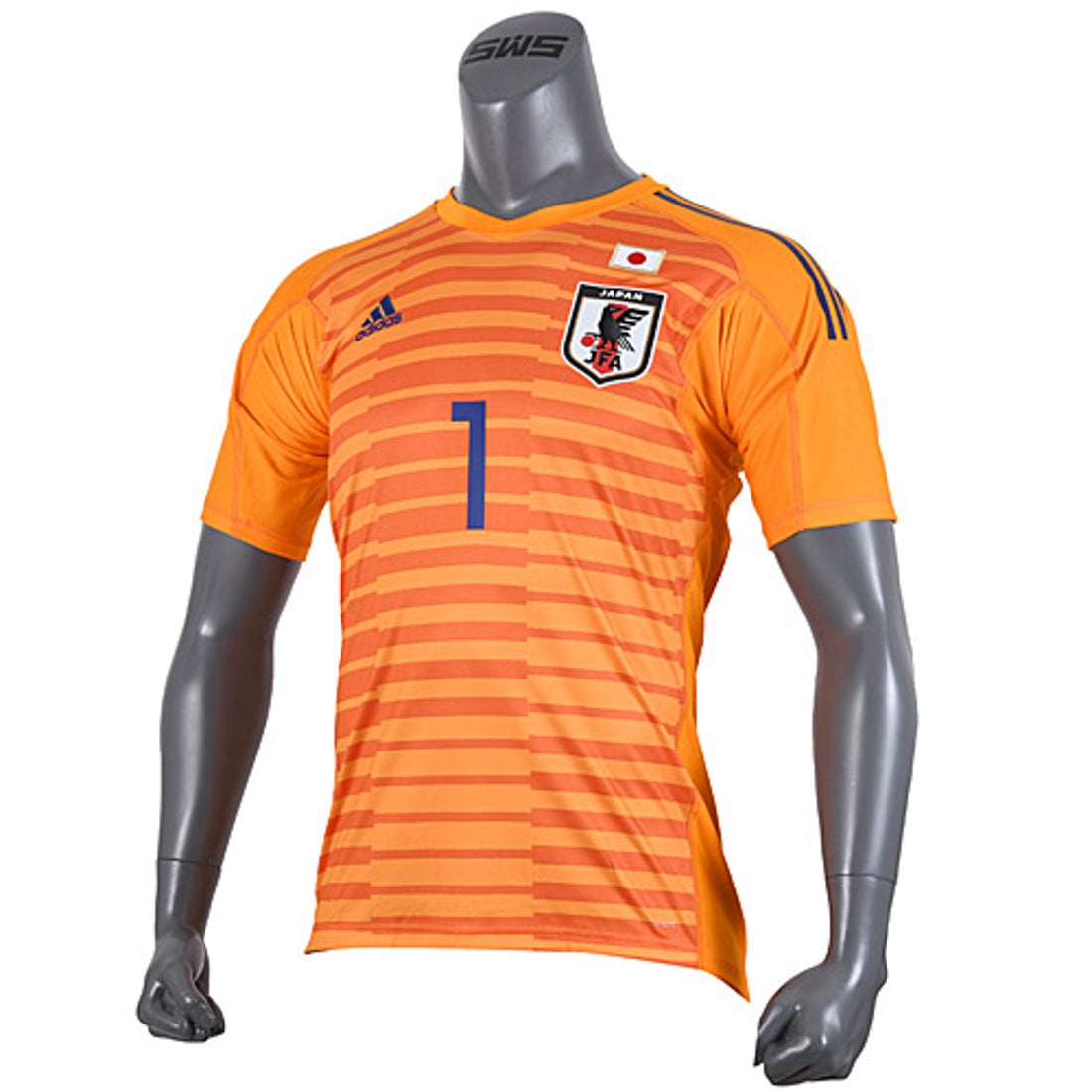 adidas 日本代表 2018 GKユニフォーム ホーム 半袖 #1.川島永嗣 CZO94