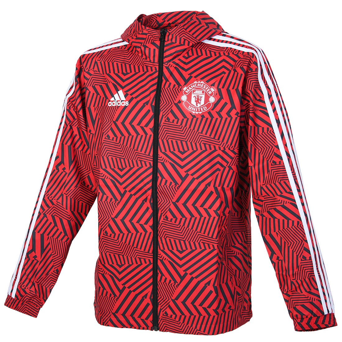adidas マンチェスターユナイテッド 20/21 ウィンドブレーカー(レッド