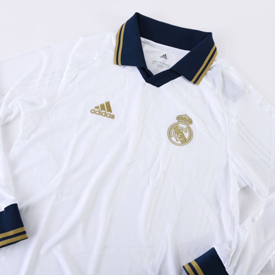 adidas レアルマドリード ICON ロングTシャツ(ホワイト) FWT65 DX8698