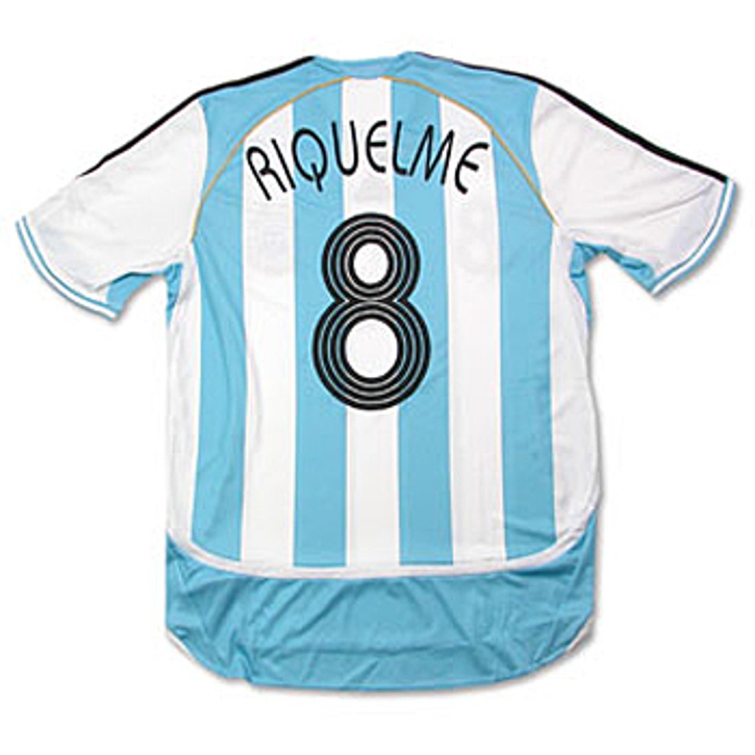 adidas アルゼンチン代表 06/07 ユニフォーム ホーム 半袖 #8 リケルメ