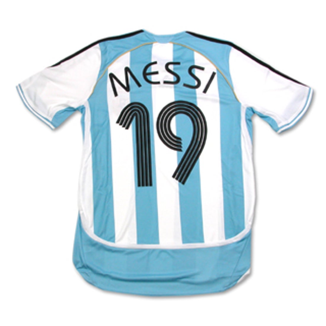 adidas アルゼンチン代表 06/07 ユニフォーム ホーム 半袖 #19 メッシ