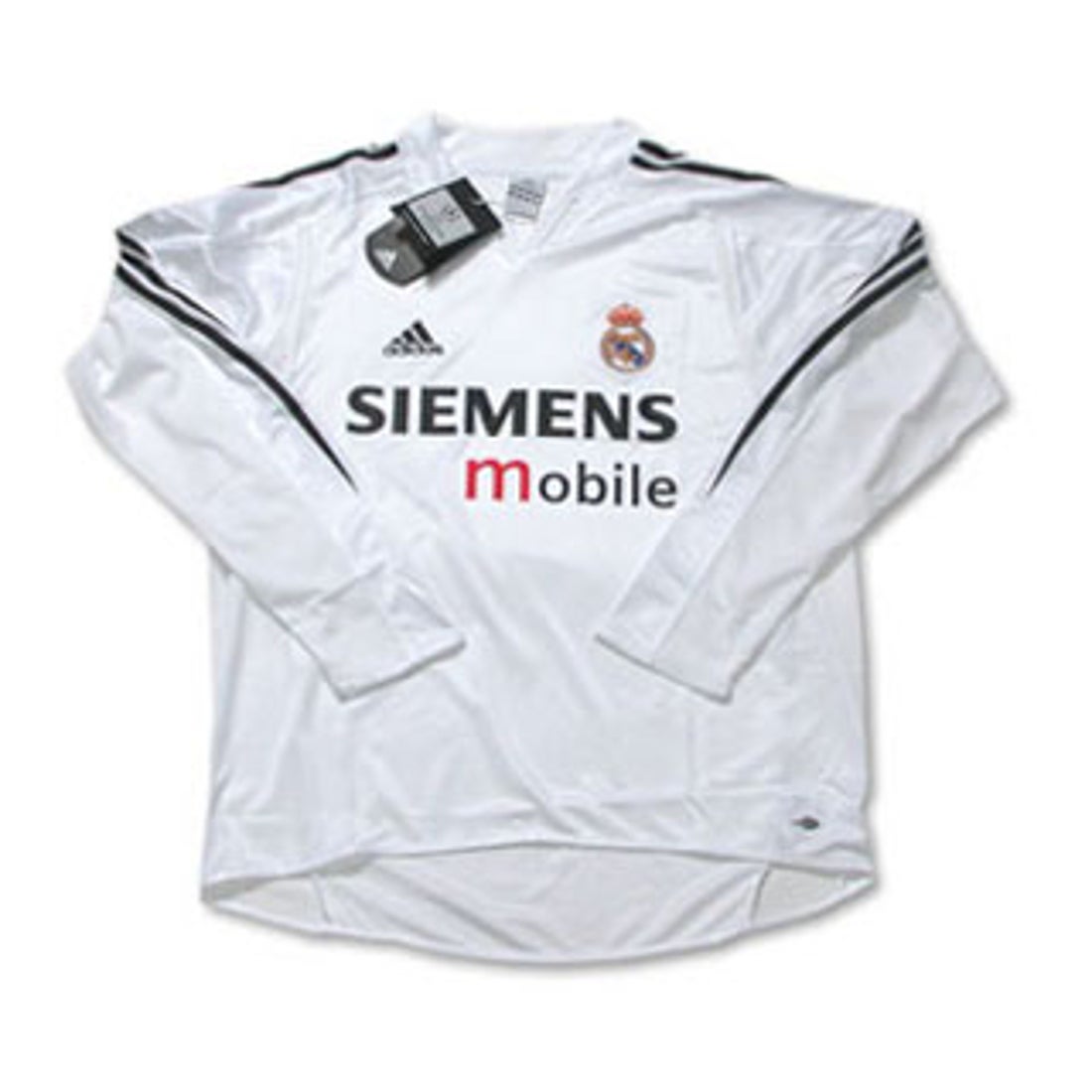 adidas レアルマドリード 04/05 ユニフォーム ホーム 長袖