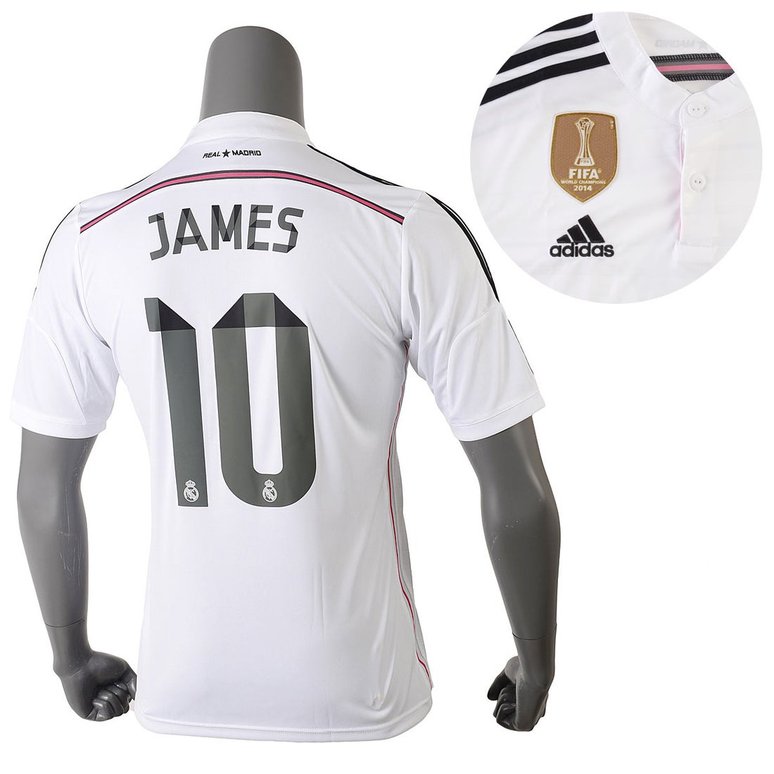 adidas レアルマドリード 14/15後期 ユニフォーム ホーム 半袖