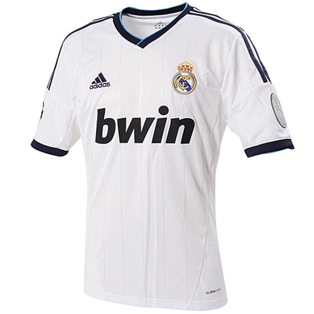 adidas レアルマドリード 12/13 110周年 UCL ユニフォーム ホーム 半袖