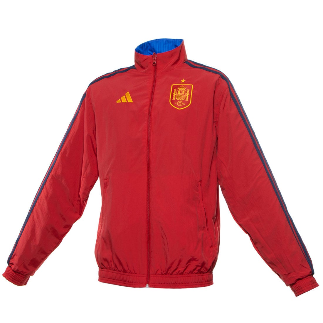 adidas スペイン代表 2022 アンセムジャケット(レッド) RF825 HE8920