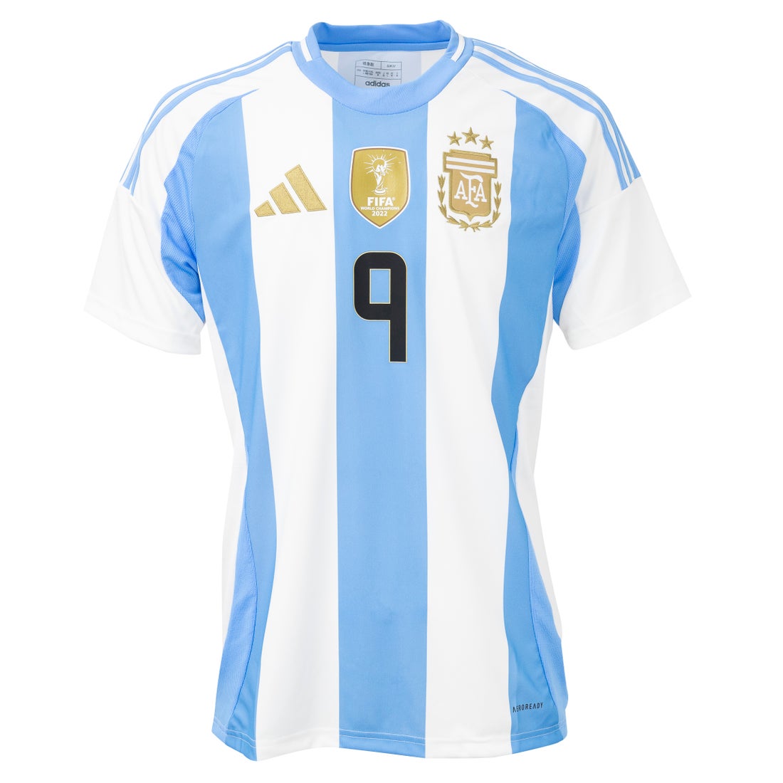 adidas アルゼンチン代表 2024 ユニフォーム ホーム 半袖 レプリカ #9