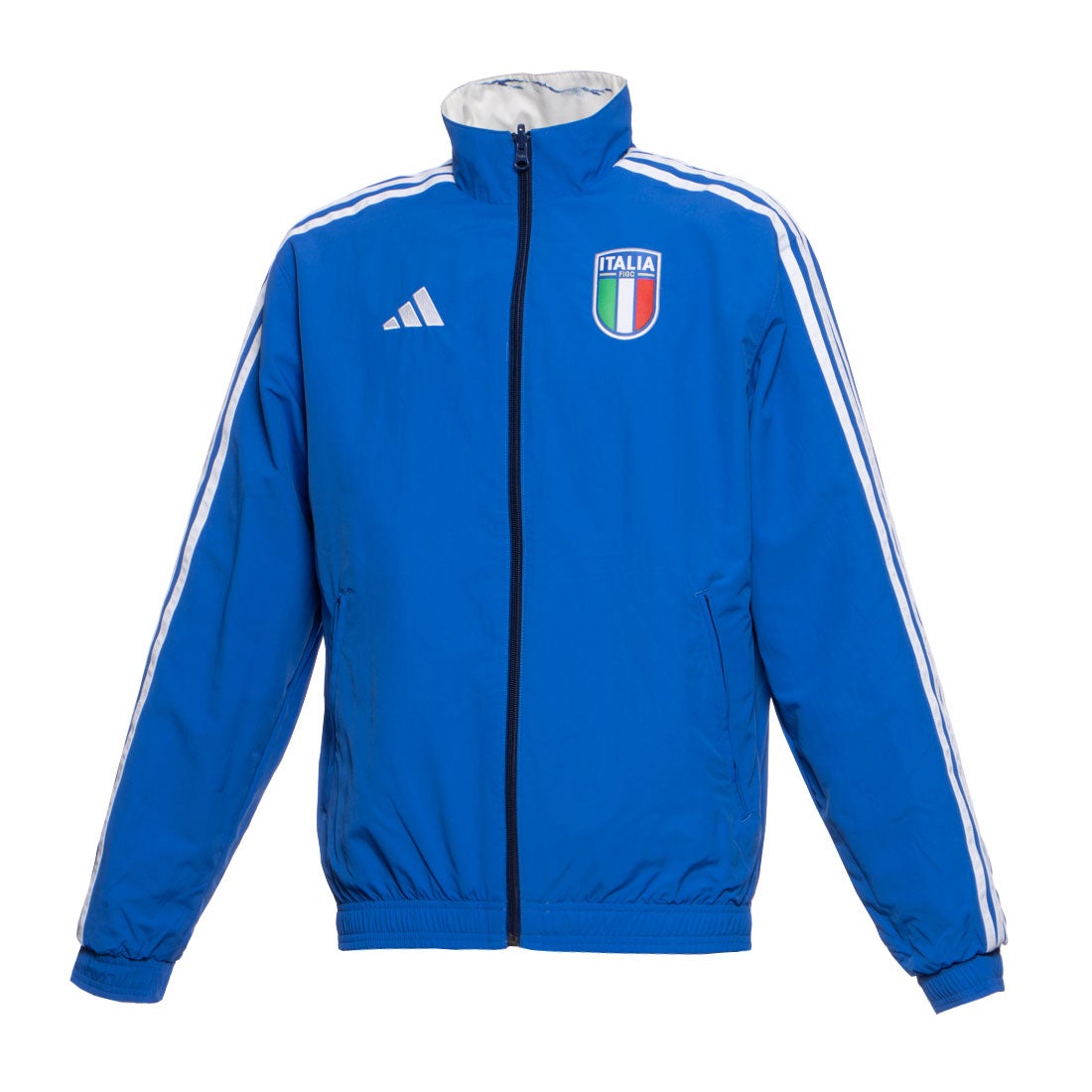 adidas イタリア代表 2023 アンセムジャケット(ブルー) MIM55 HT2186