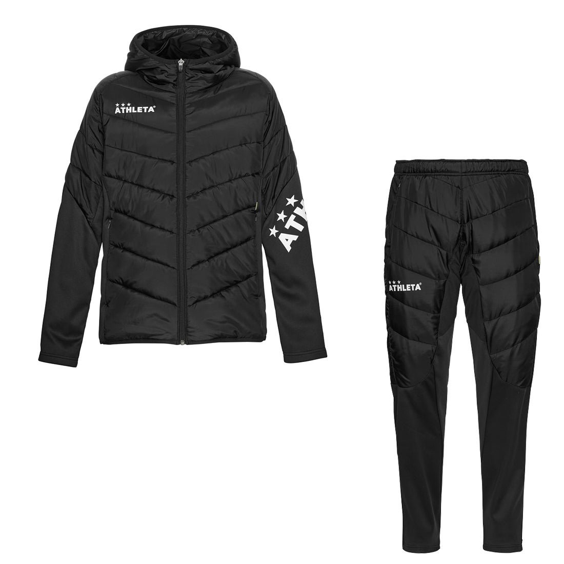 ATHLETA アスレタ 中綿ウォームジャケット&中綿ウォームパンツ