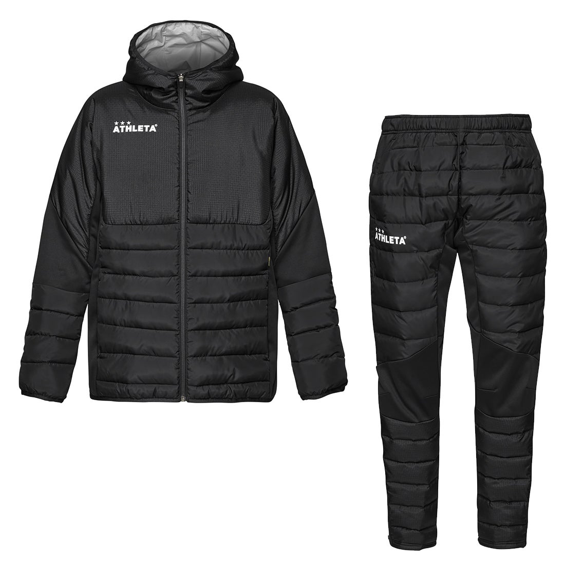 ATHLETA アスレタ 中綿ウォームアップジャケット×中綿ウォームパンツ