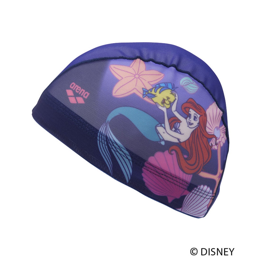 arena 【ディズニー】『リトル・マーメイド』メッシュキャップ（昇華