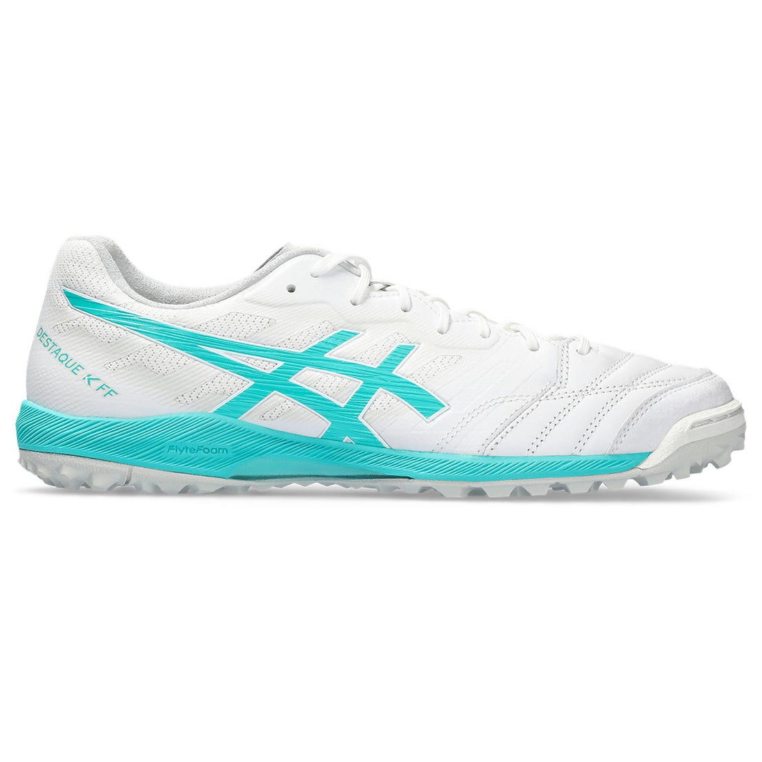 ASICS アシックス デスタッキ K FF TF(ホワイト×ブルー) 1111A218 101