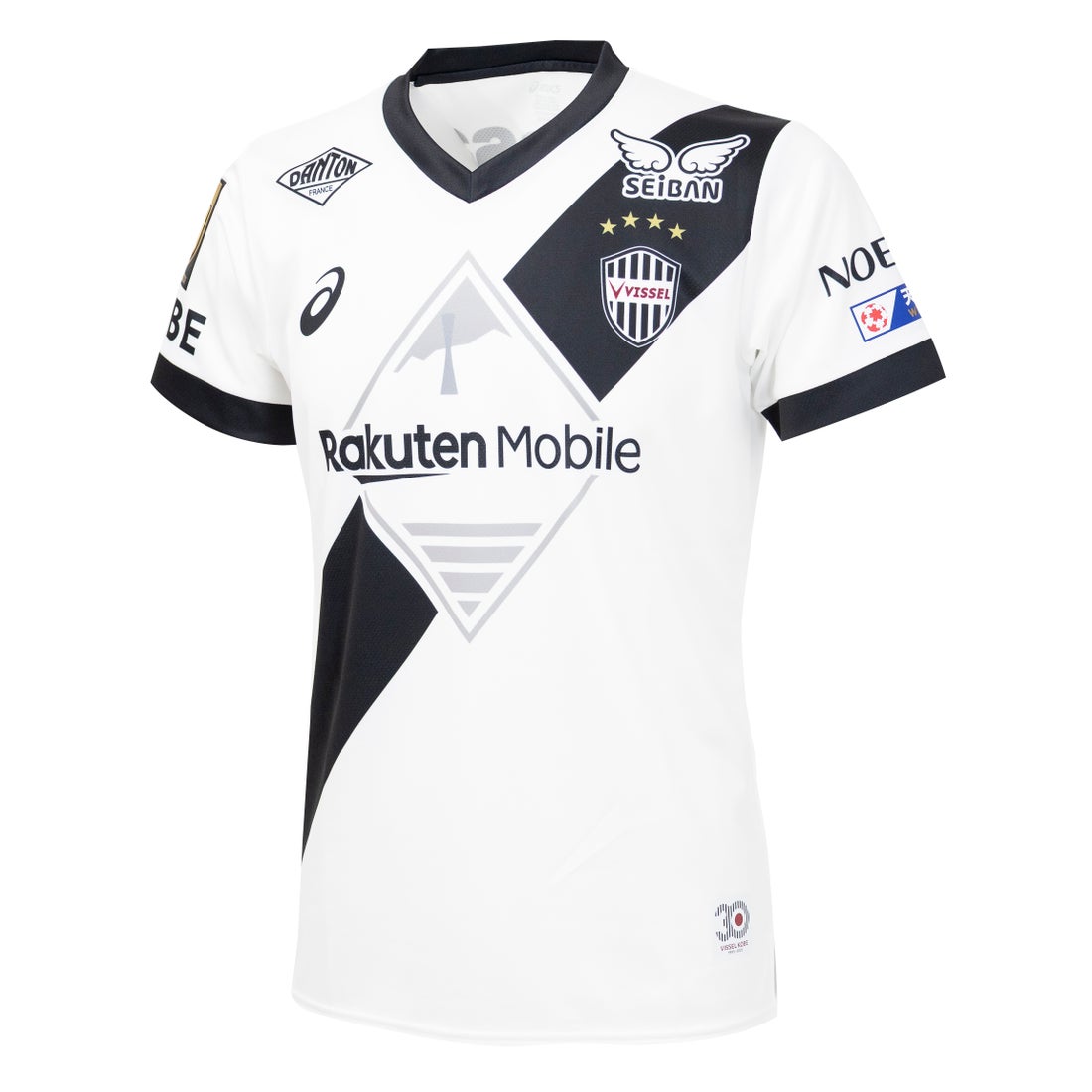 ASICS ヴィッセル神戸 2025 ユニフォーム アウェイ 半袖 レプリカ