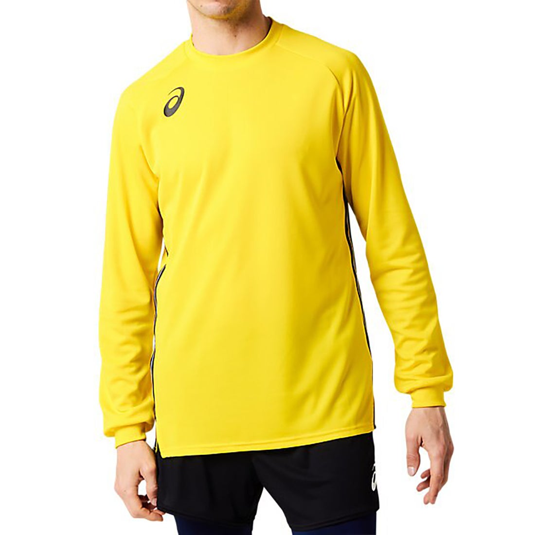 ASICS アシックス チームプラクティスロングスリーブシャツ(イエロー