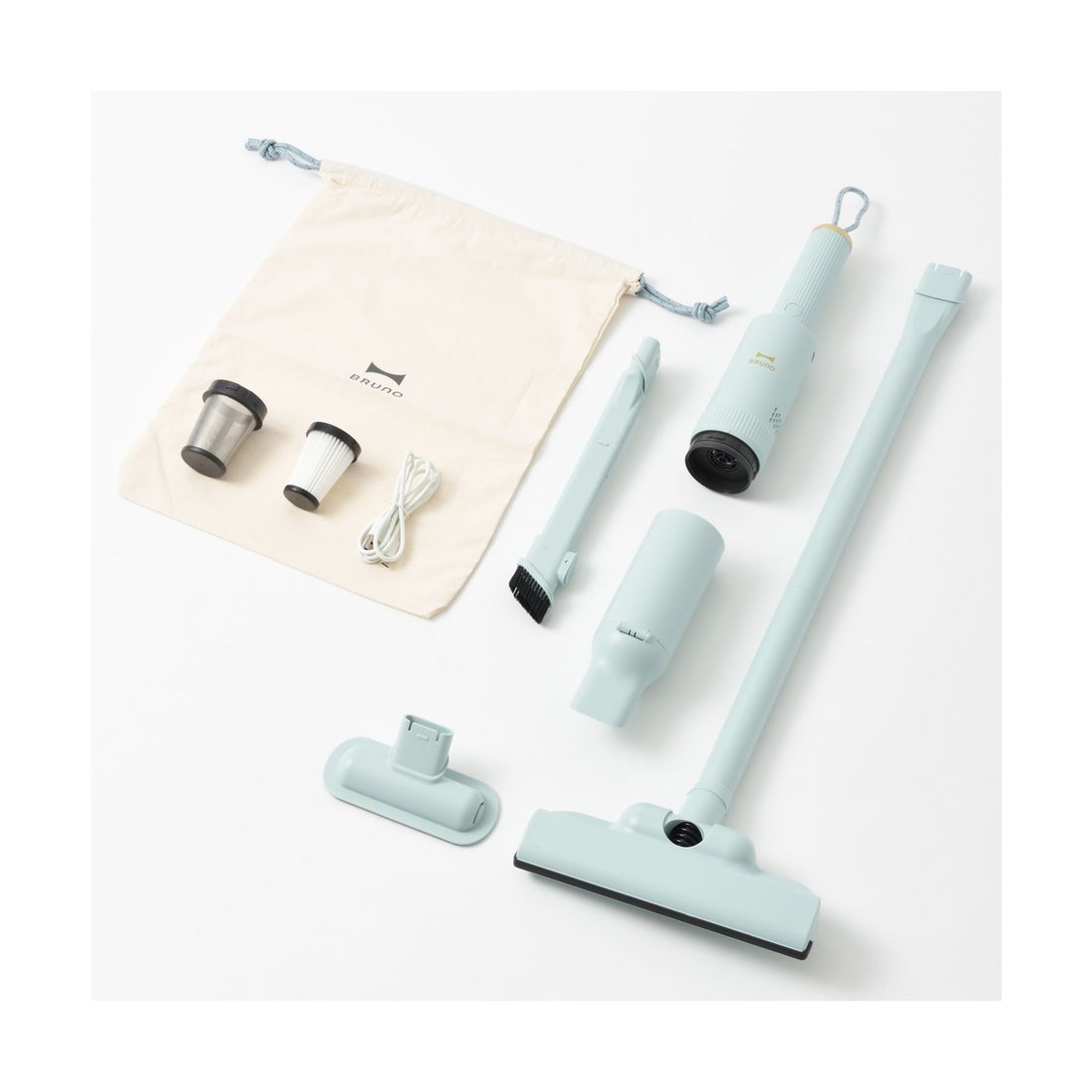 BRUNO ブルーノ 掃除機 コードレス ハンディクリーナー 充電式 吸引力