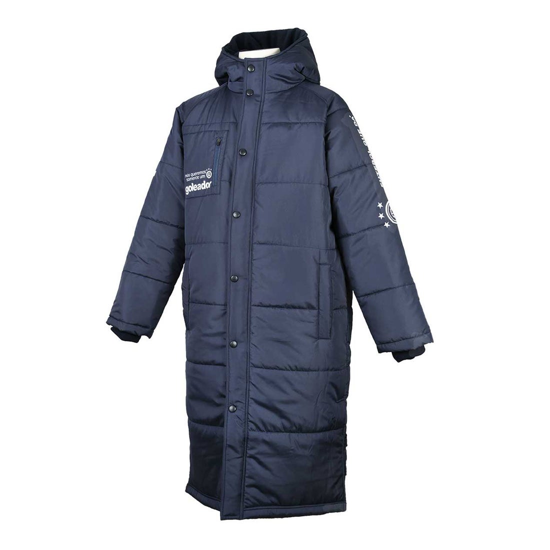 goleador ゴレアドール 中綿ベンチコート ジュニア(ダークブルー) G