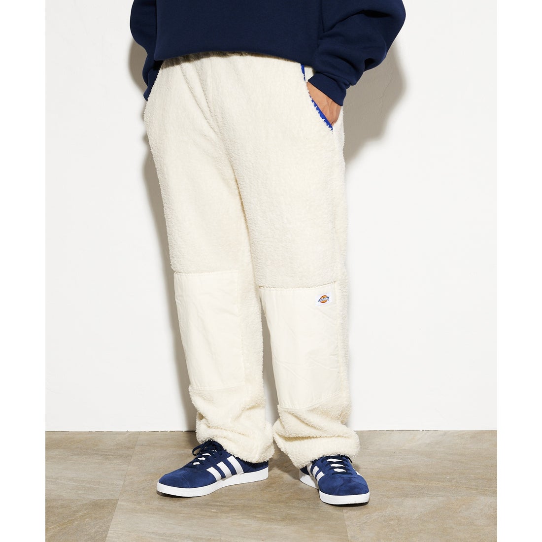 ディッキーズ Dickies Dickies FLEECE DOUBLE KNEE EASY PANT （オフ