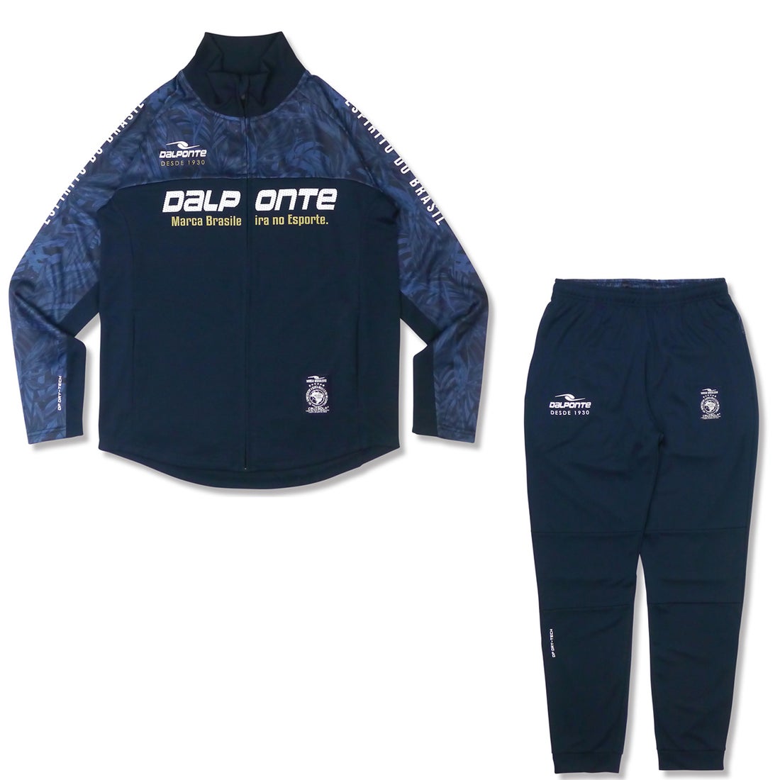 DalPonte ダウポンチ WPトレーニングジャージ上下セット(ネイビー
