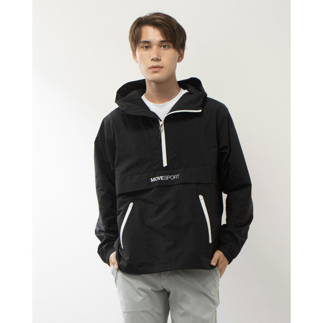 デサント DESCENTE メンズ ウインドジャケット ナイロンスパンライク