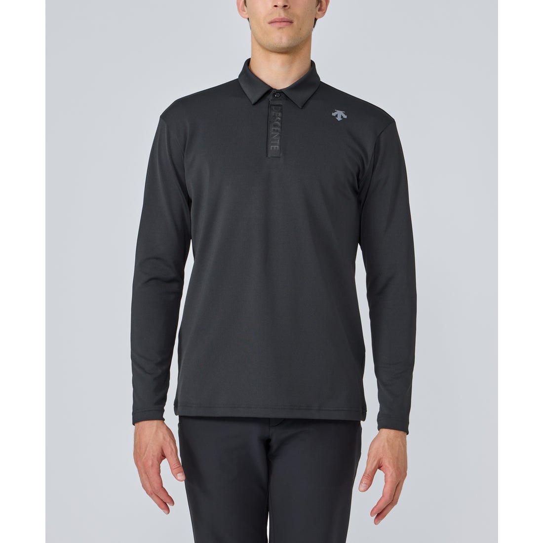 デサントゴルフ DESCENTE ゴルフ 防風裏起毛長袖シャツ -デサント