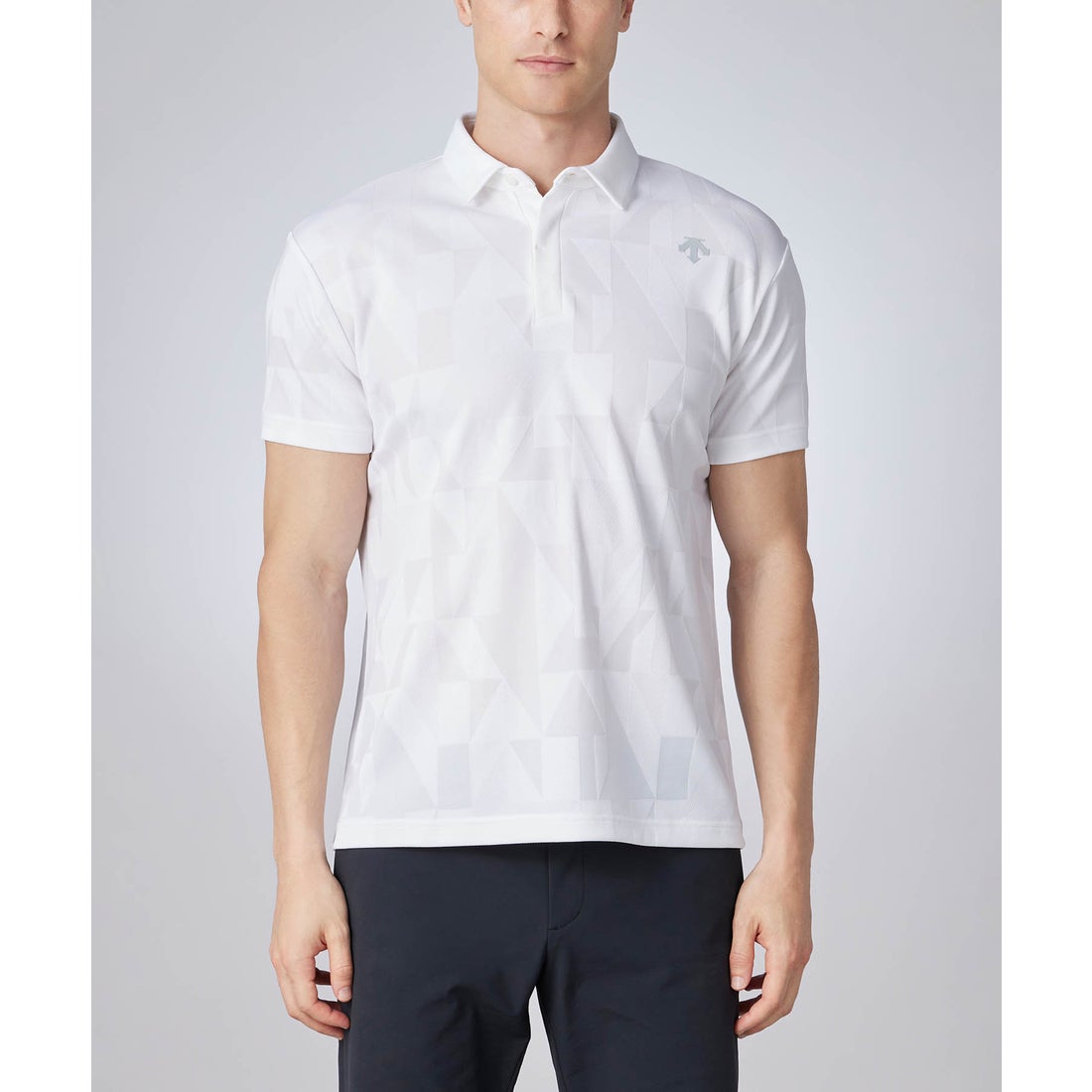 デサントゴルフ DESCENTE ゴルフ オリガミジャカード半袖シャツ
