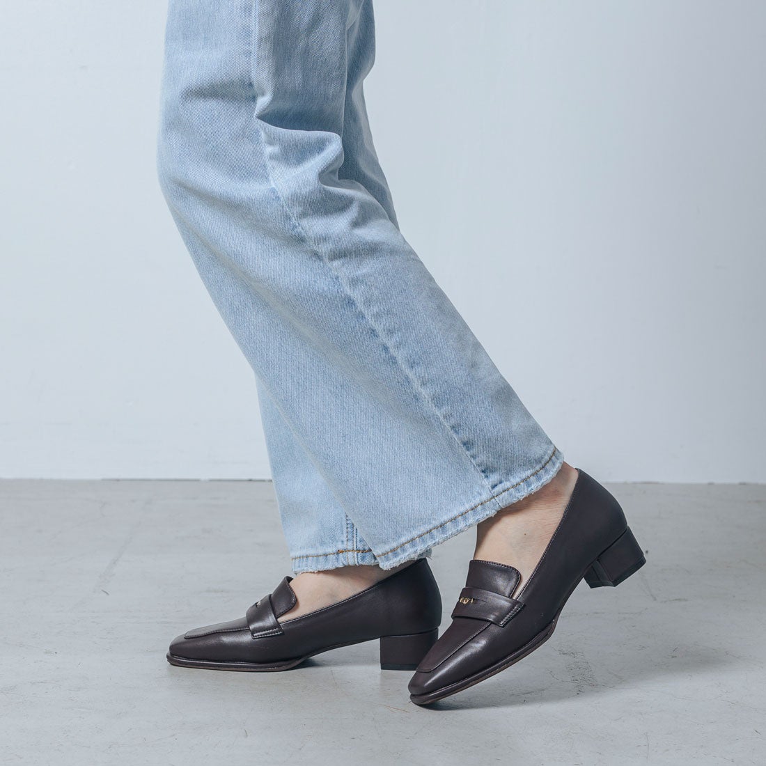 EVOL/イーボル】 【晴雨兼用・ふかふか】スクエア3.5cmコイン