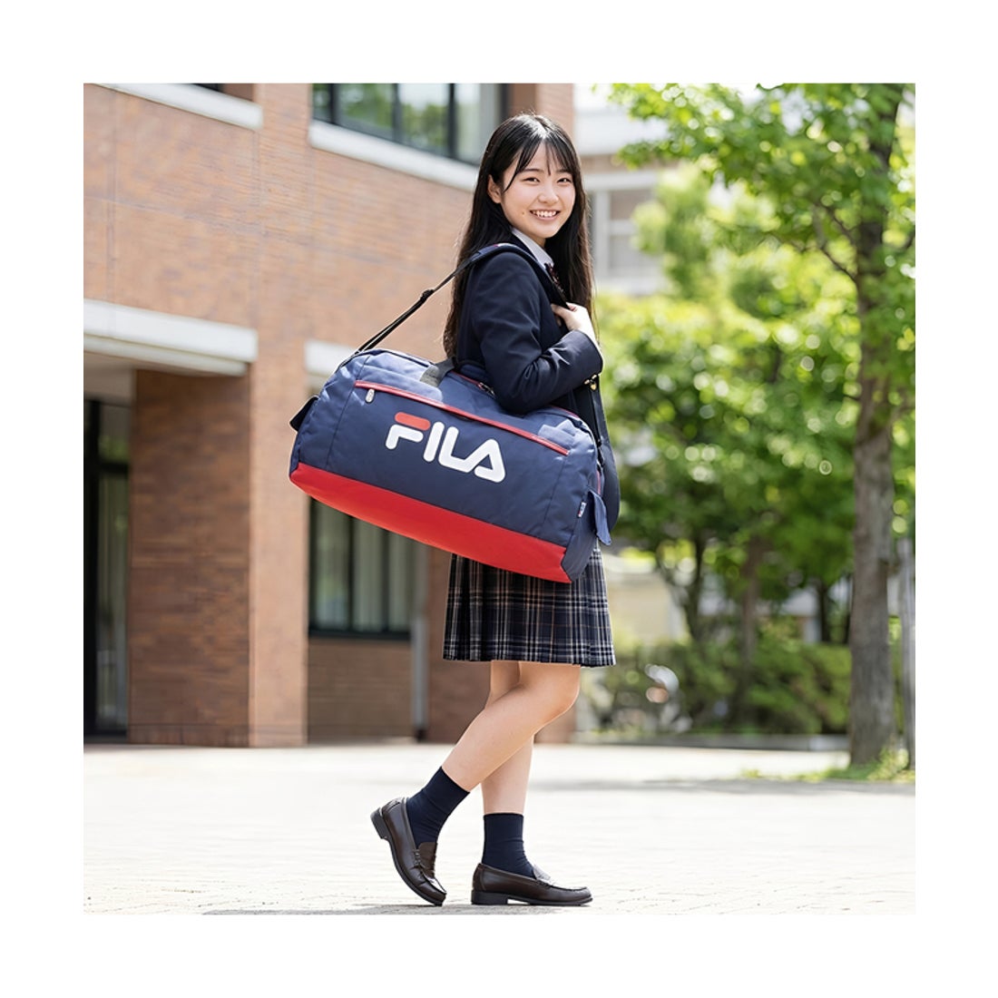 フィラ FILA フィラ ボストンバッグ 42L 修学旅行 林間学校 宿泊学習