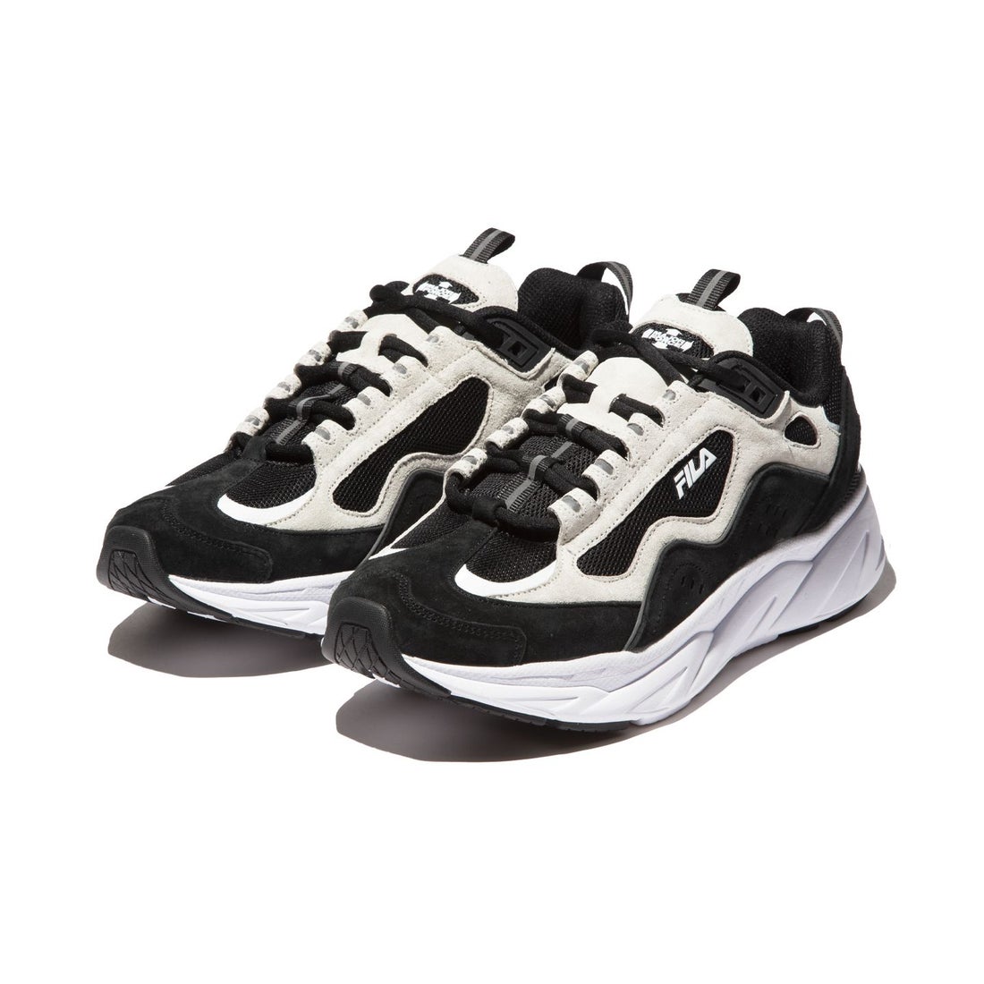 FOOTWEAR】Trigate X MAJOR FORCE BLACK/WHITE （ブラック） -FILA