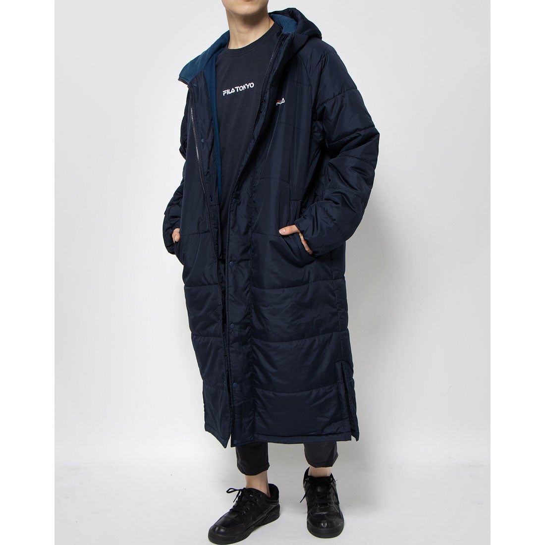 フィラ FILA メンズ ベンチコート FL-9A17000DC （ネイビー） -靴