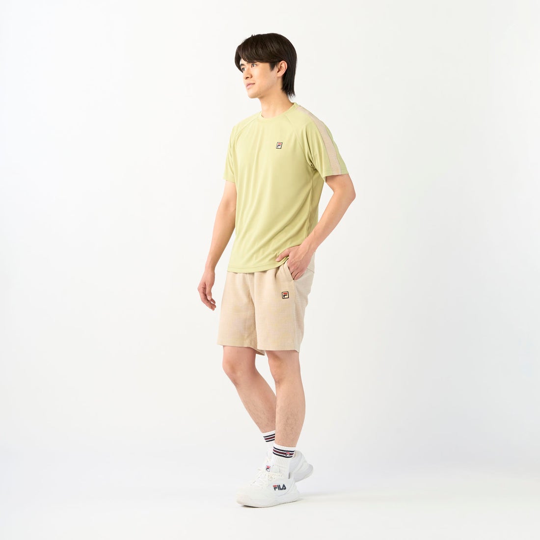 テニス】ハーフパンツ / メンズ （BEIGE） -FILA（フィラ）公式通販