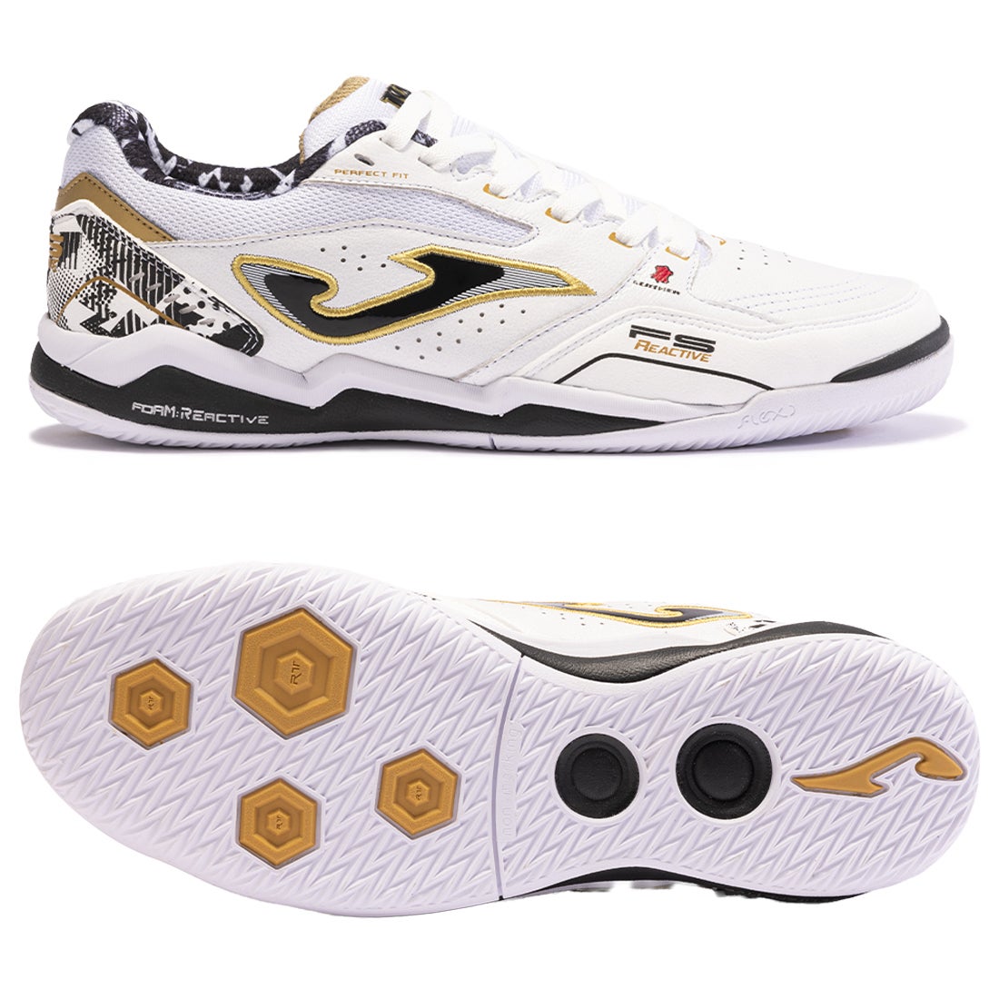 Joma ホマ FSリアクティブ IN(ホワイト) FSS2402IN サッカー スパイク