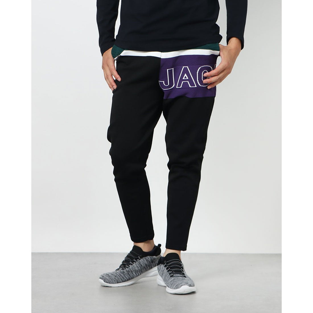 ジャック バニー Jack Bunny メンズ ゴルフ ロングパンツ パネル