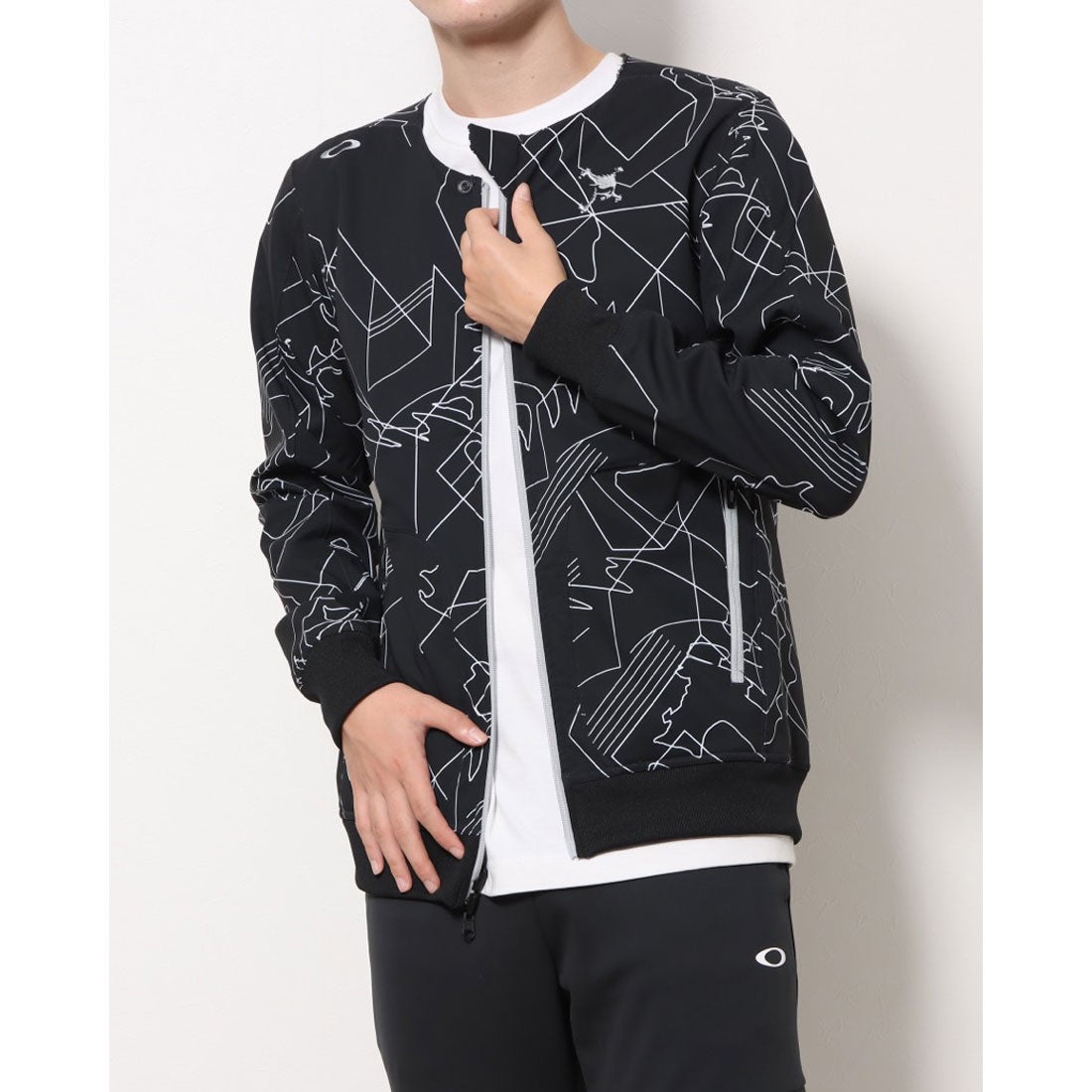 オークリー OAKLEY メンズ ゴルフ 長袖ウインドブレーカー SKULL