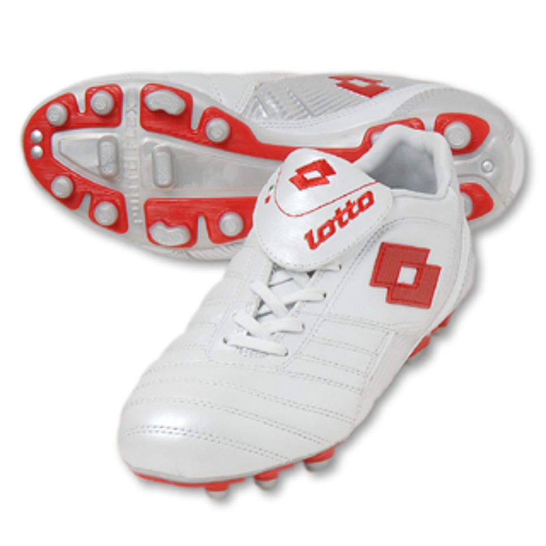 LOTTO ロット ベント パワー HG-2T ジュニア<ホワイト×シルバー×レッド