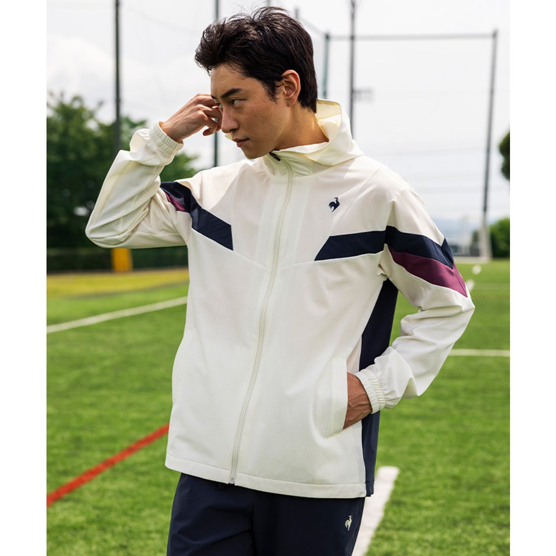 ルコックスポルティフ le coq sportif ヒートナビクロスジャケット