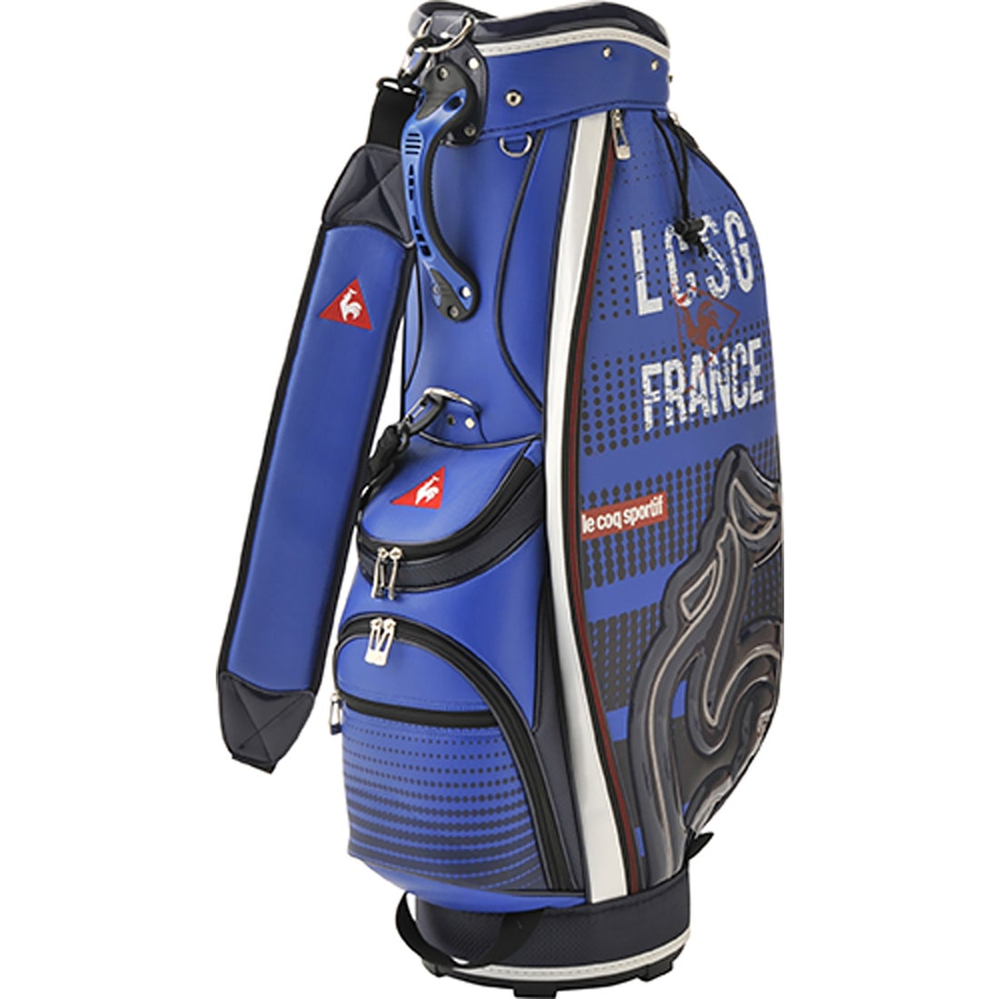 le coq sportif golf キャディバッグ （ブルー） -デサントストア