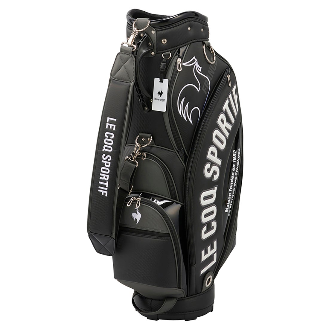 le coq sportif golf 大口径 キャディバッグ 3.4kg/9.5型/6分割/47