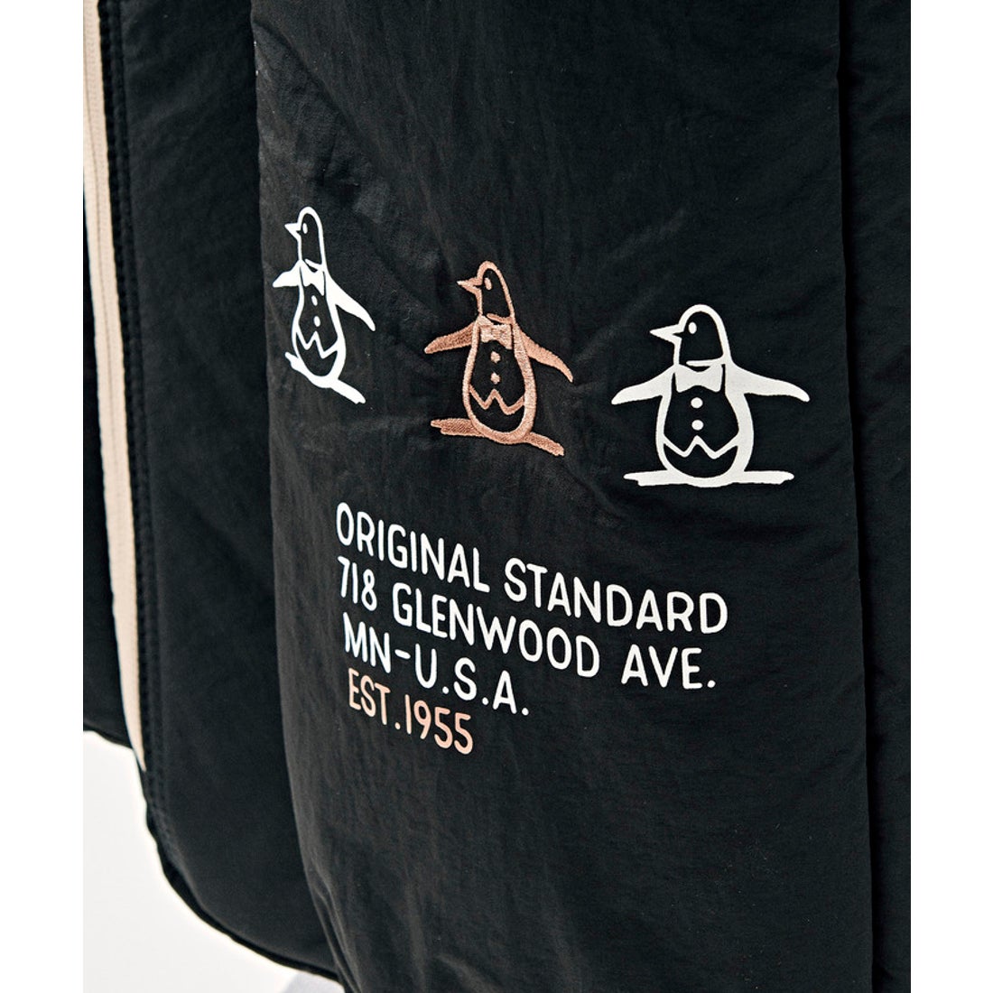 MUNSINGWEAR 布帛素材軽量キャディバッグ(2.5kg/8.5型/5分割/46インチ