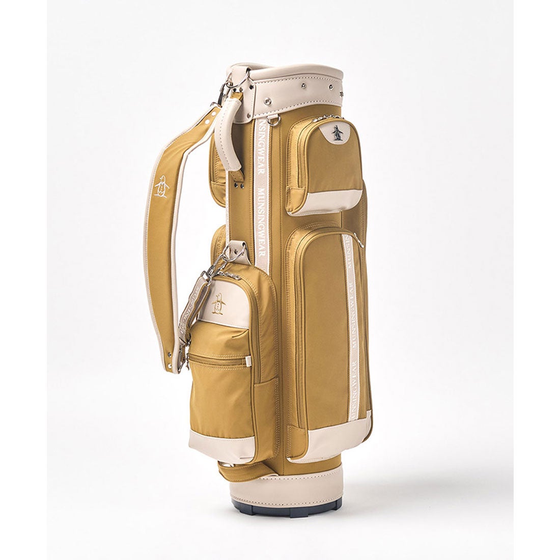 MUNSINGWEAR ナイロンファブリックキャディバッグ（レディース