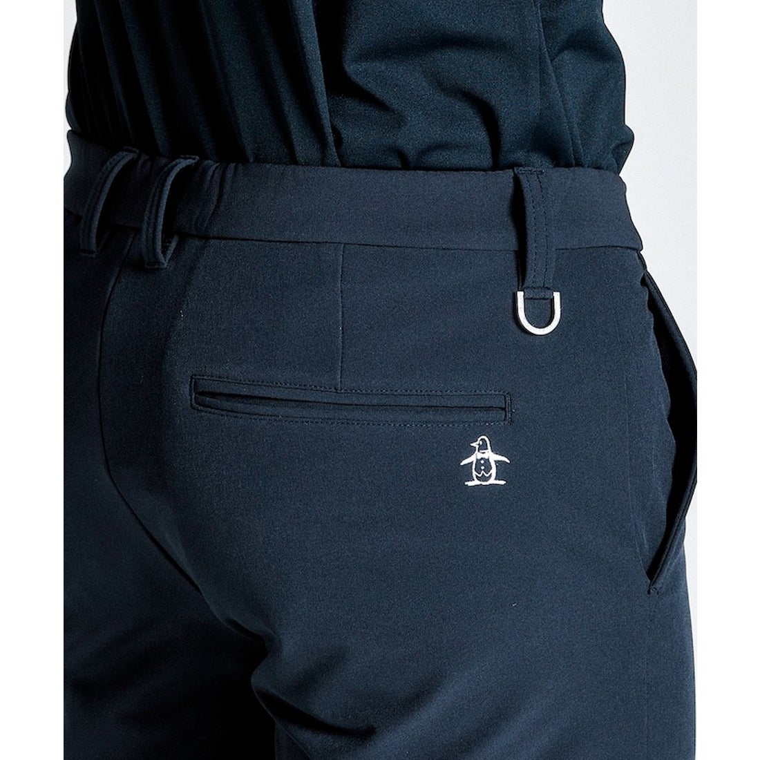 MUNSINGWEAR 防風 ストレッチ 裏起毛 フルレングスパンツ -デサント