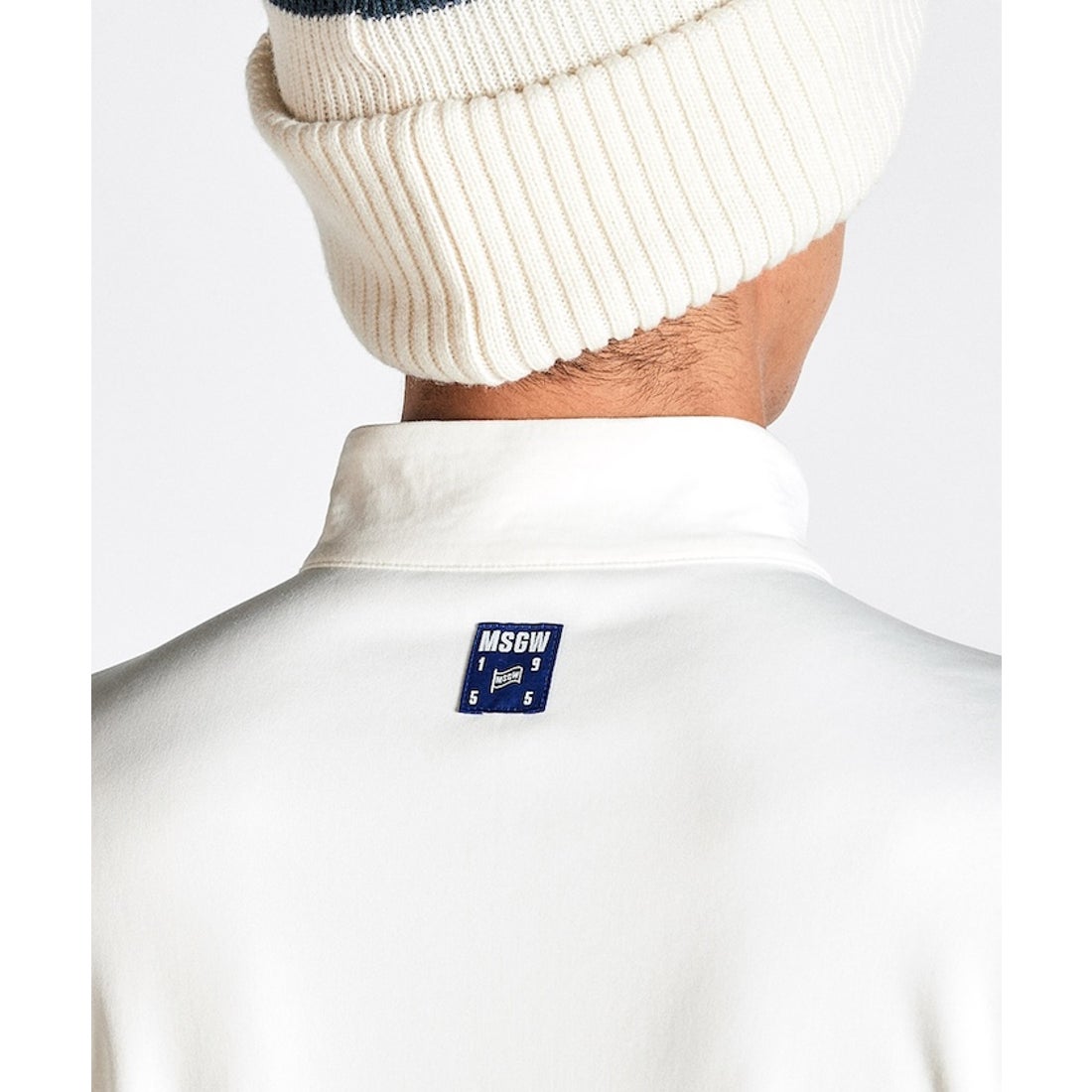 MUNSINGWEAR ストレッチ 裏起毛ハーフジップ長袖シャツ - ファッション