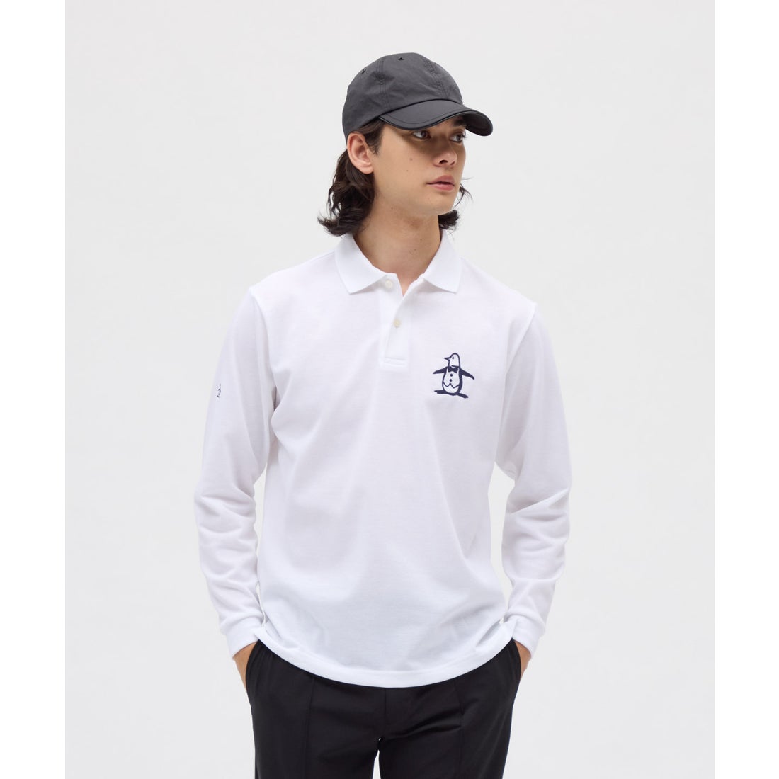 マンシングウェア MUNSINGWEAR 10 YEARS POLO SHIRTS（ビッグロゴ