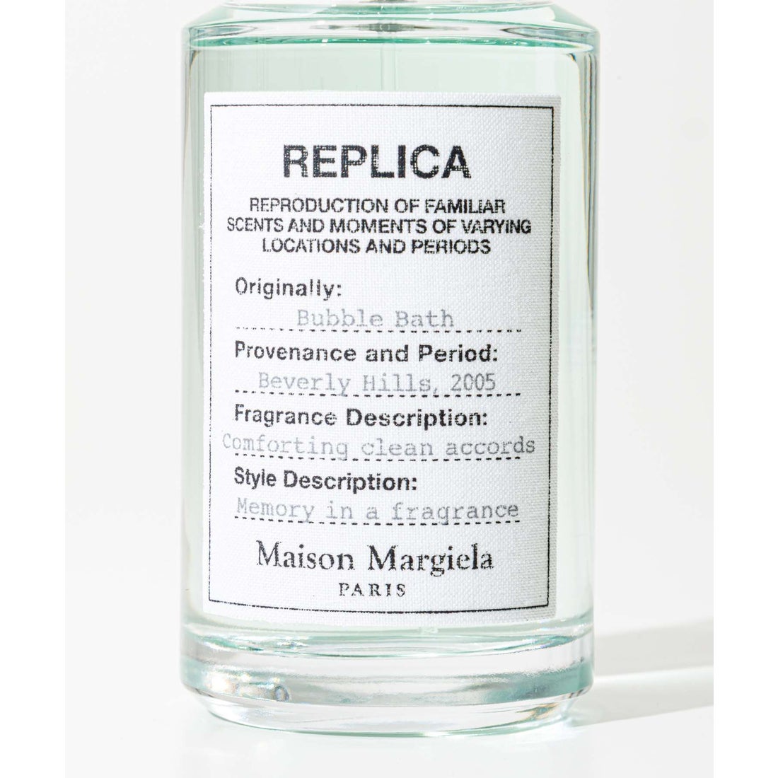 メゾン マルジェラ MAISON MARGIELA REPLICA バブルバス EDT 100ml