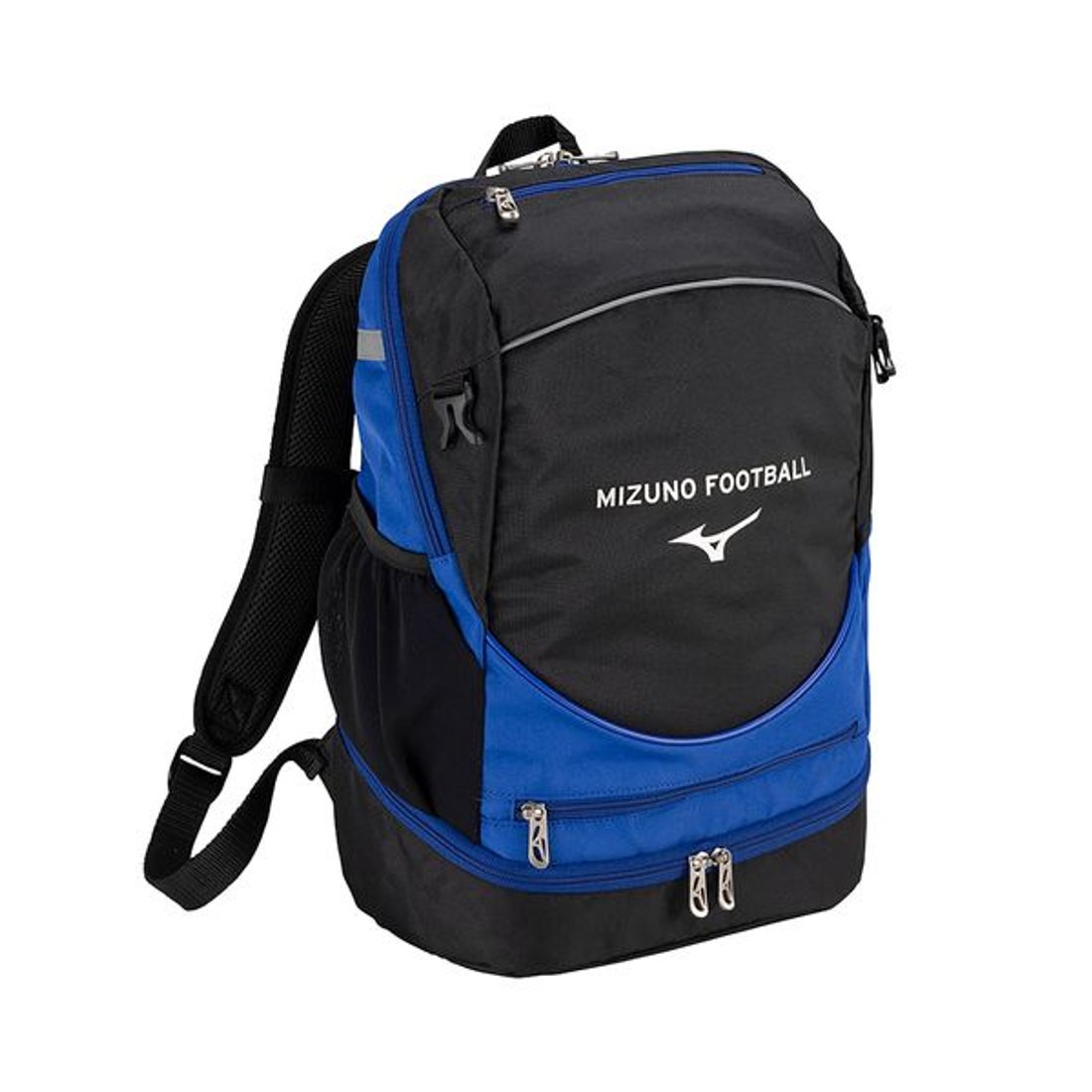ミズノ MIZUNO サッカーバックパック16L （ブラックxブルー
