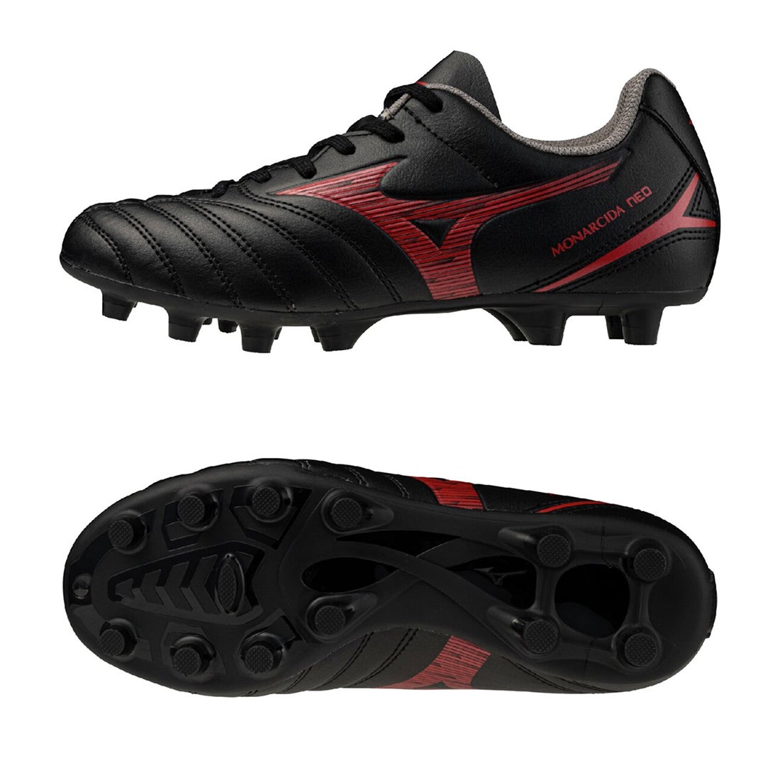 MIZUNO ミズノ モナルシーダ NEO 3 SELECT ジュニア(ブラック×レッド