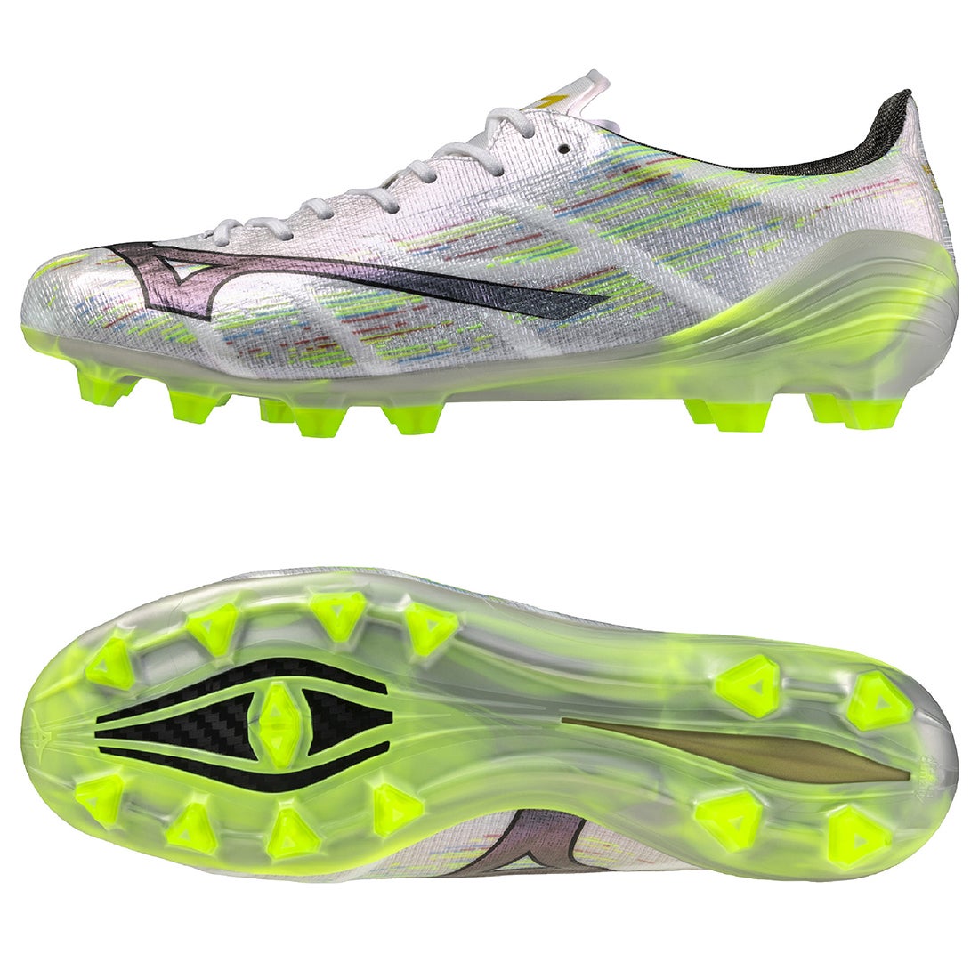 MIZUNO ミズノアルファ2 JAPAN(ホワイト×イエロー) P1GA256009