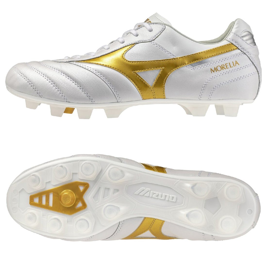 MIZUNO ミズノ モレリア 2 JAPAN(ホワイト×ゴールド) P1GA260150