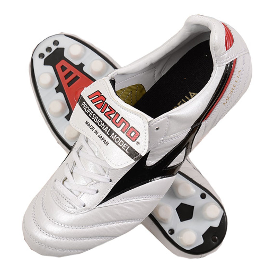 MIZUNO ミズノ モレリア Ⅱ(ホワイト×ブラック) P1GA150109 スーパー